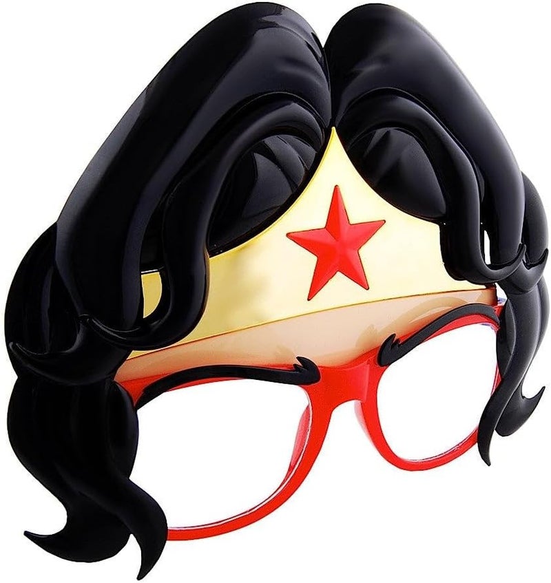 Sun-Staches DC Comics Wonder Woman Child Sunglasses, Arkaid Shades, UV 400, One Size Fits Most - Image 1